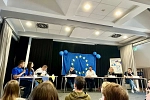 EU Wahl Podium 2024